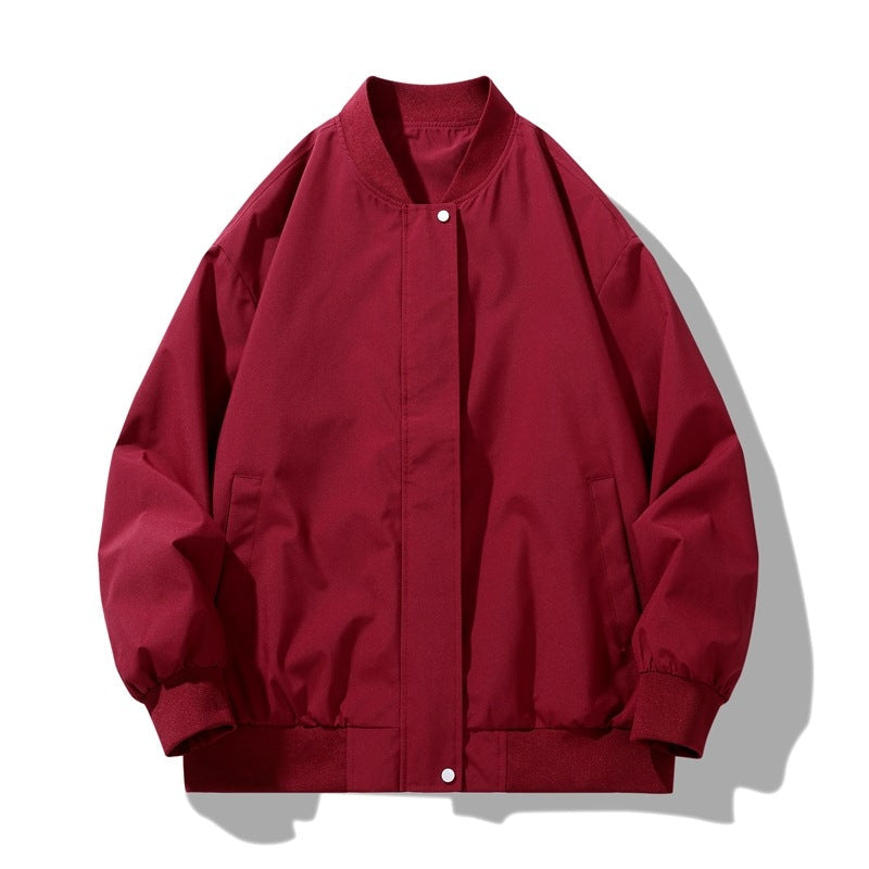 Herren Übergangsjacke Sportlich Mit Kragen Und Taschen - BerlinGlamour