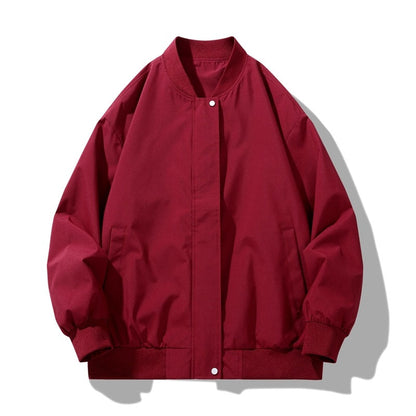 Herren Übergangsjacke Sportlich Mit Kragen Und Taschen - BerlinGlamour