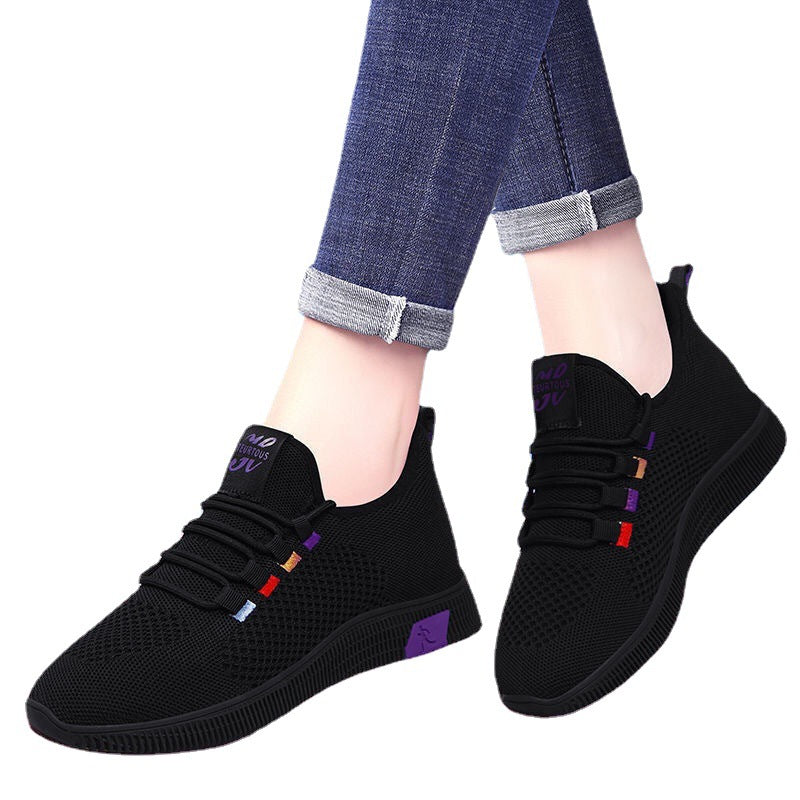 Damen Trainingssneaker Atmungsaktiv Flexibel Laufschuhe Sport