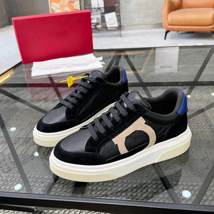 Damen Sneaker Sportlich Lederschuhe Trendy Modell - BerlinGlamour