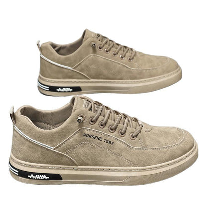 Damen Sneaker Sportlich Weiches Wildleder Komfortabel