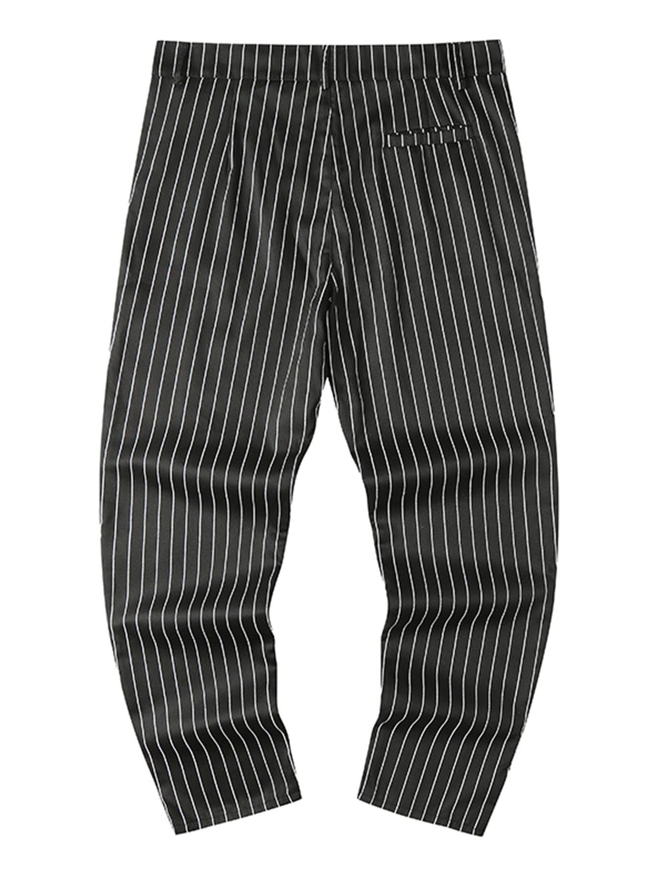 Herren elegante Slim-Fit Jeans im modernen Streifenmuster BerlinGlamour