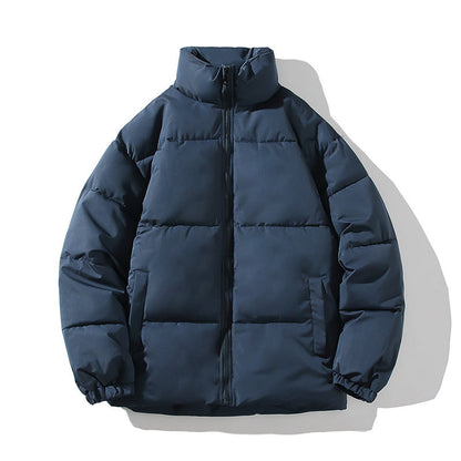 Herren Steppjacke Isoliert Warm mit Hochkragen Elastisch