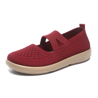 Damen Sportschuhe Atmungsaktiv Elastisch Freizeit
