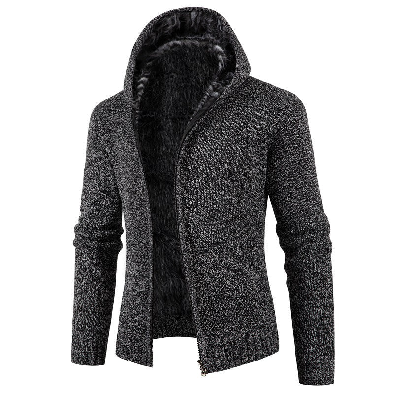 Herren Strickjacke Kuschelig Warm mit Taschen Grüne
