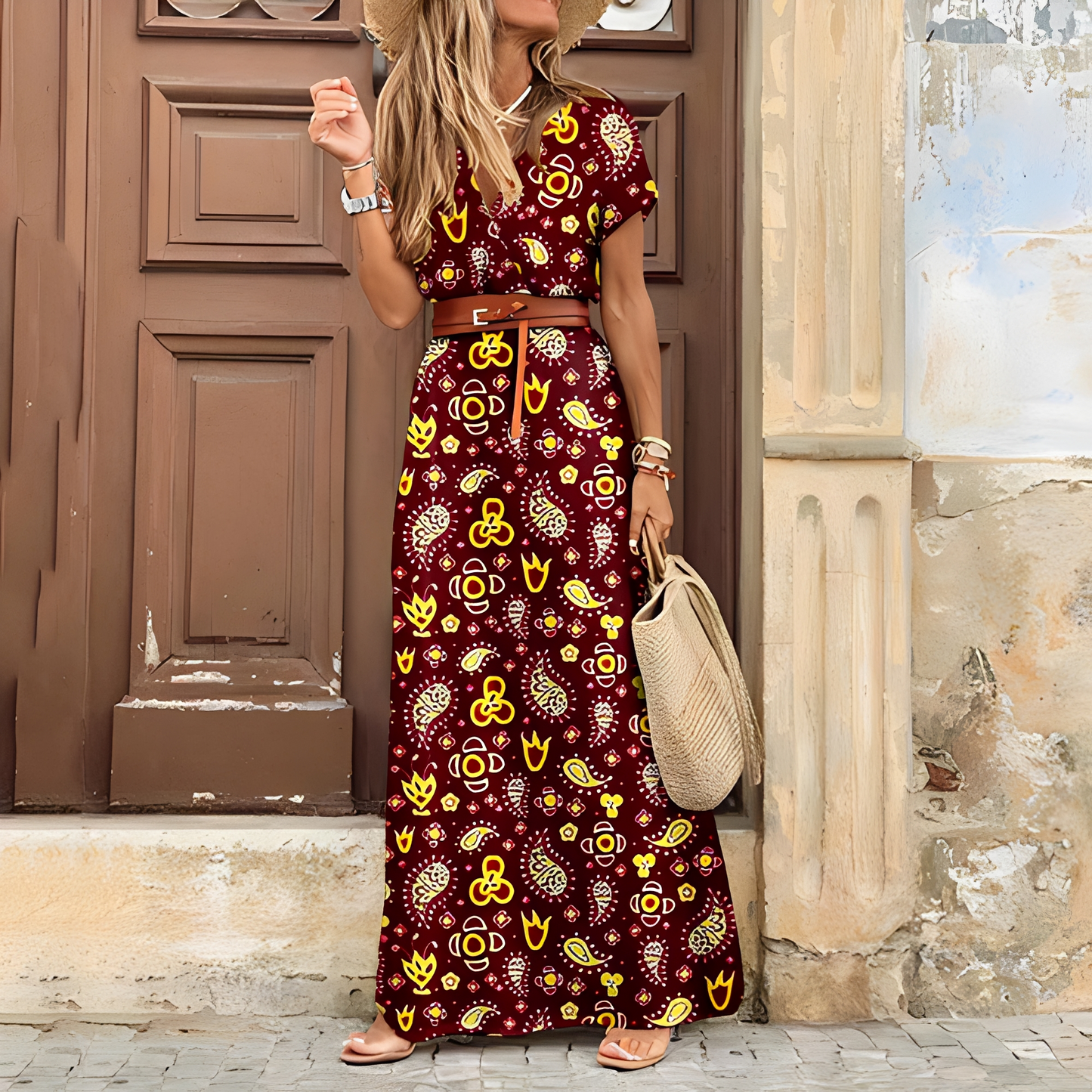 Sommerkleid Damen Elegant Leicht Kurz