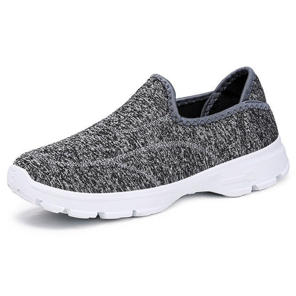Damen Slip-On Schuhe Bequem Atmungsaktiv Elastisch