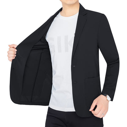 Herren Blazer Slim Fit Jacke Modern Stretch