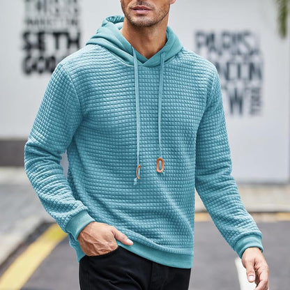 Herren Kapuzenpullover Modern Strukturiert Bequem - BerlinGlamour