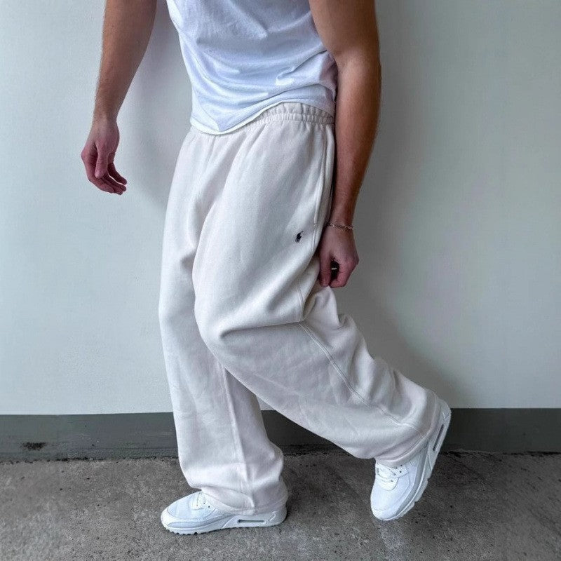 Herren Freizeithose Bequem Weich Innenfutter Elastischer Bund
