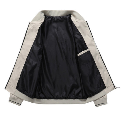 Herren Steppjacke Sportlich Mit Stehkragen Modern