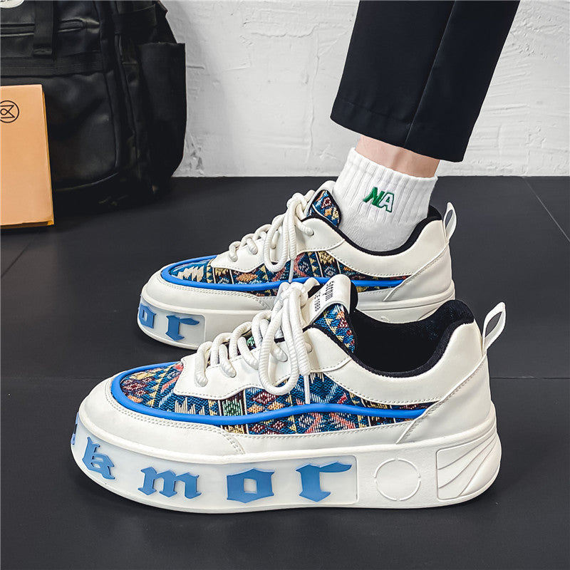 Damen Sneaker Hochplateau Modisch Größe 36-41