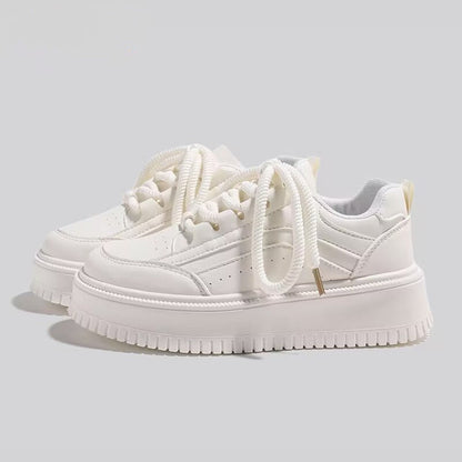Damen Sneaker Plattform atmungsaktiv Modern Sportlich