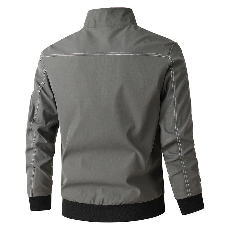 Herren Übergangsjacke Leicht Modern Schnitt