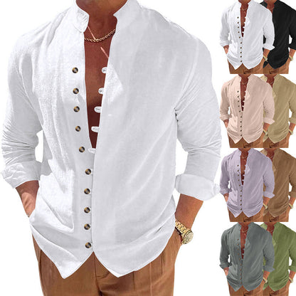 Herren Hemd Modern Knopfleiste Slim Fit Qualität - BerlinGlamour