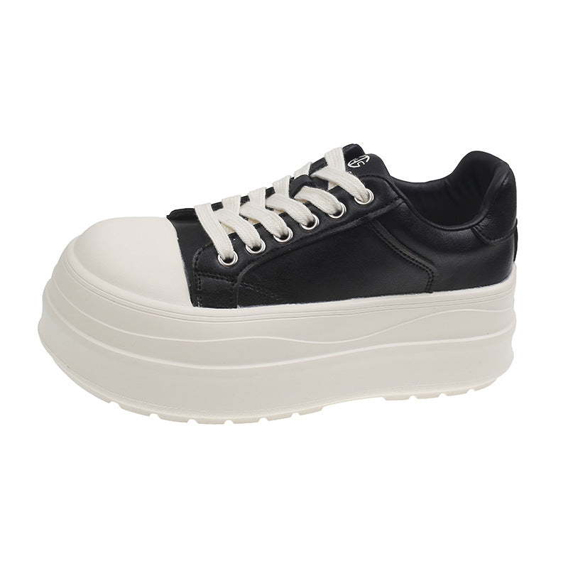 Damen Plateau Sneaker Hoch Modisch Robust