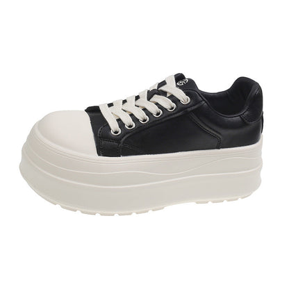 Damen Plateau Sneaker Hoch Modisch Robust
