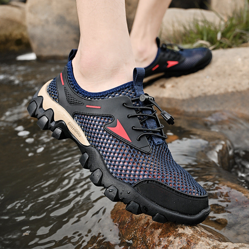 Damen Sneaker Atmungsaktiv Outdoor Laufschuhe Sport Mesh