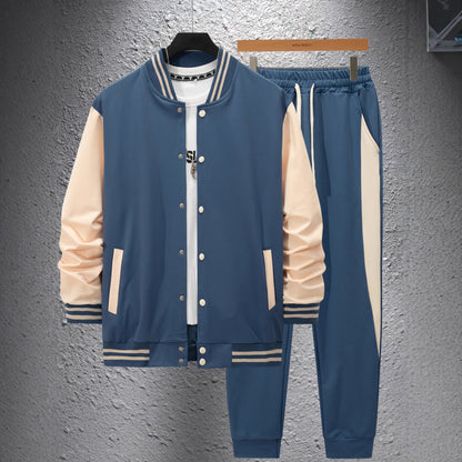 Herren Sportanzug Joggingset Freizeit Outfit Modern