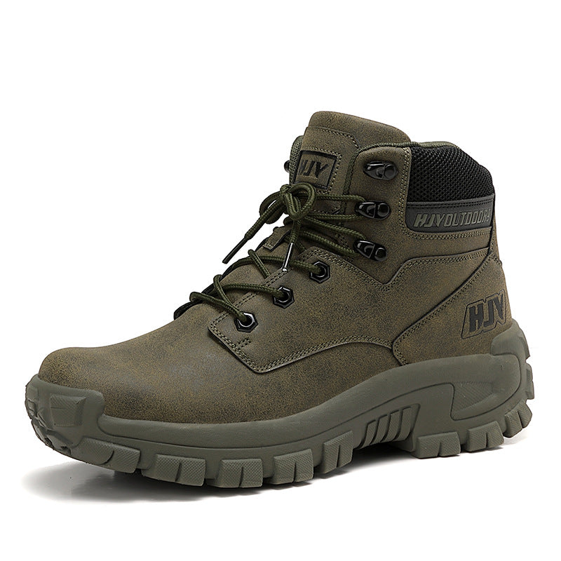 Herren Outdoor-Stiefel Wasserdicht Rutschfest Komfortabel