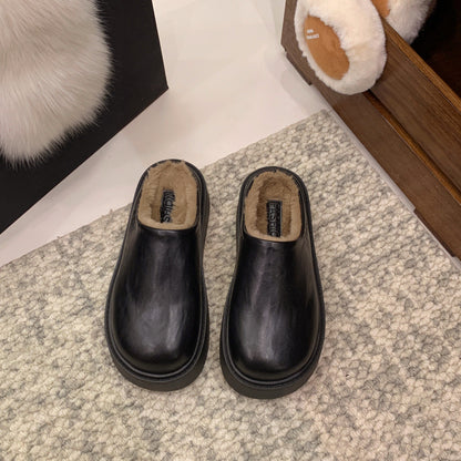 Damen Fleece-Clogs Weich Rutschfest Warm - BerlinGlamour