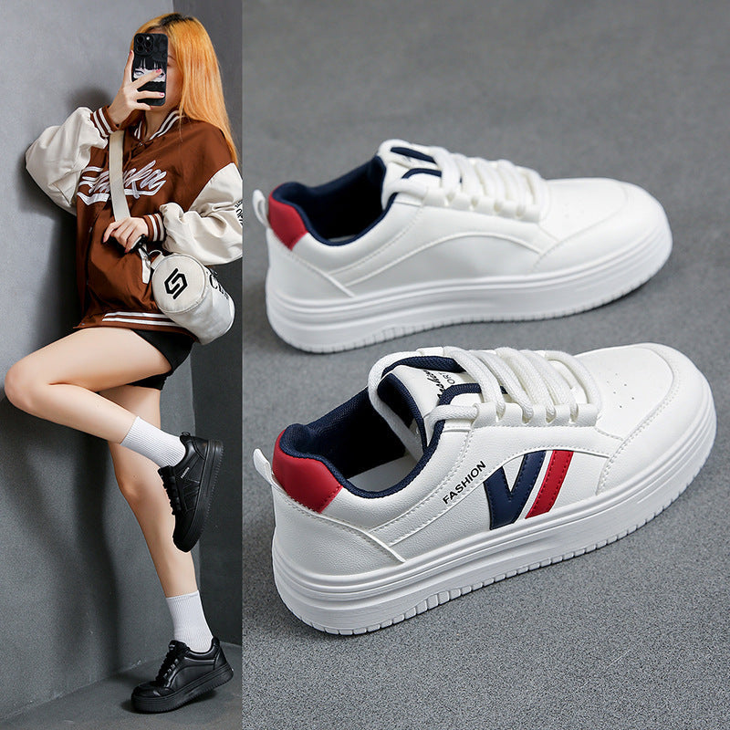 Damen Sneaker Sportlich Komfortabel Laufschuhe Weiße Sohle - BerlinGlamour