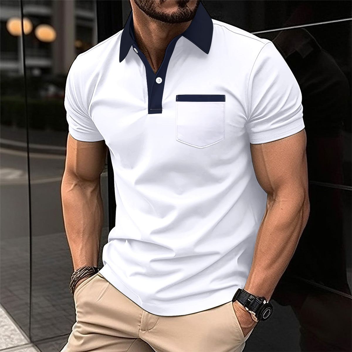Herren Polo-Shirt Modern Slimfit Berlin