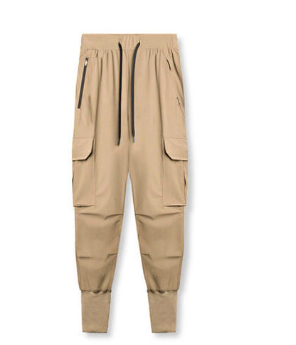 Damen Cargo-Hose Bequem Elastisch Mit Reißverschlusstaschen