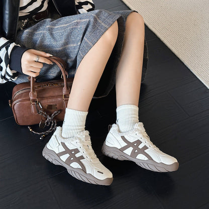 Damen Sneaker Fleecegefüttert Rutschfest Modern - BerlinGlamour