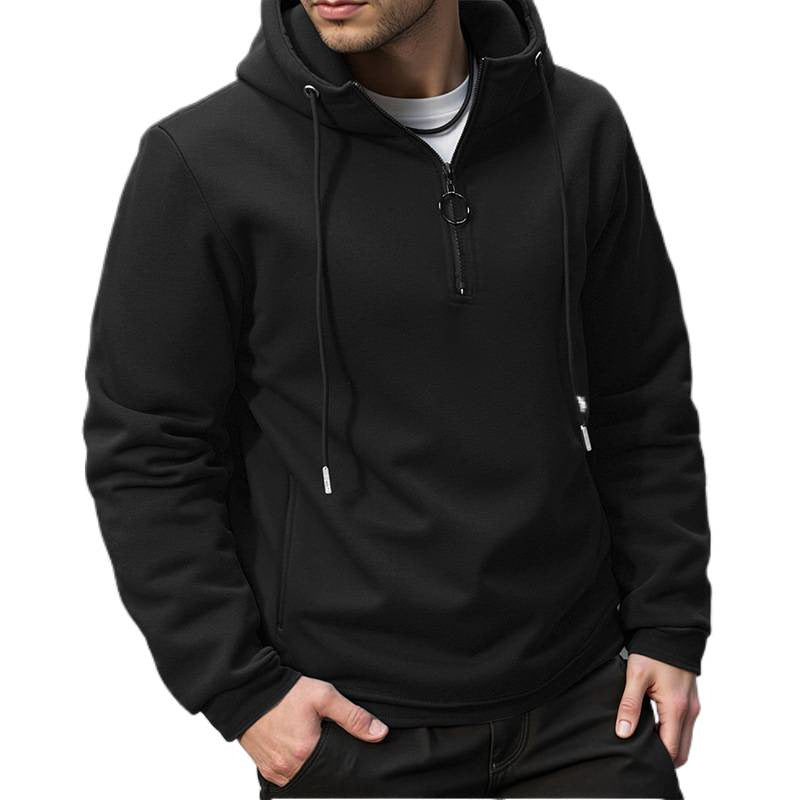Herren Kapuzenpullover Weich Modern Reißverschluss
