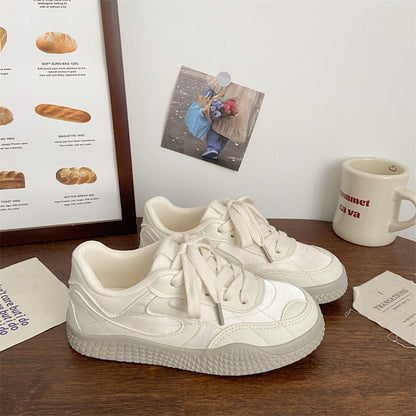 Damen Schnürsneaker Weich Komfortabel Rutschfest