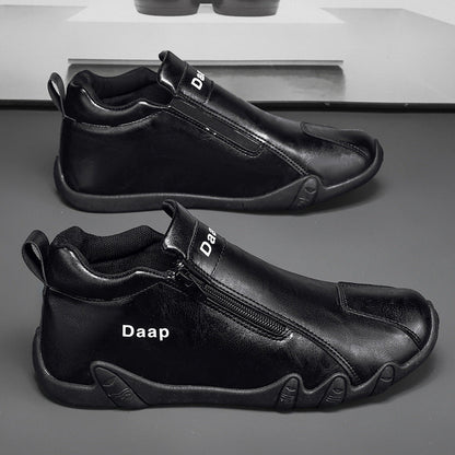 Damen Sneaker Modisch mit Reißverschluss Praktisch