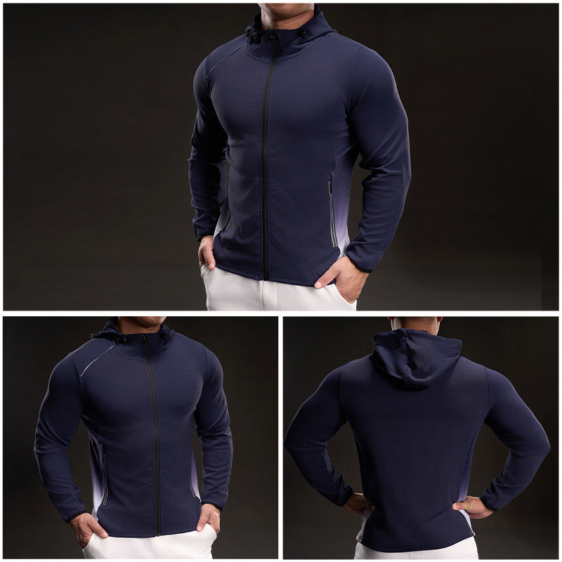 Herren Funktionsjacke Wasserdicht Athletisch Sportlich - BerlinGlamour