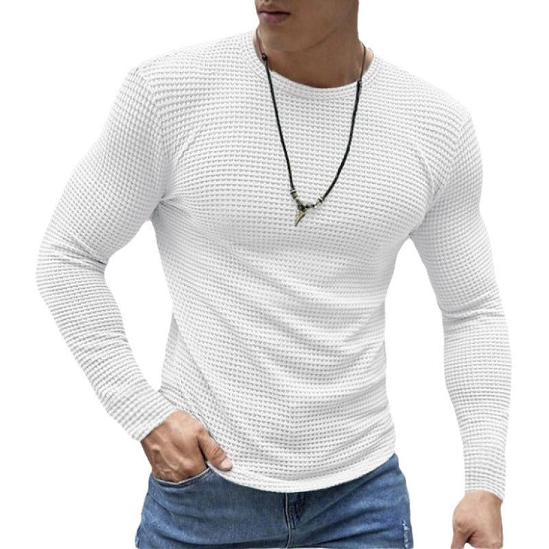 Herren Langarmshirt BerlinGlamour aus strukturiertem Stoff