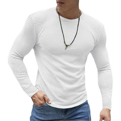 Herren Langarmshirt BerlinGlamour aus strukturiertem Stoff