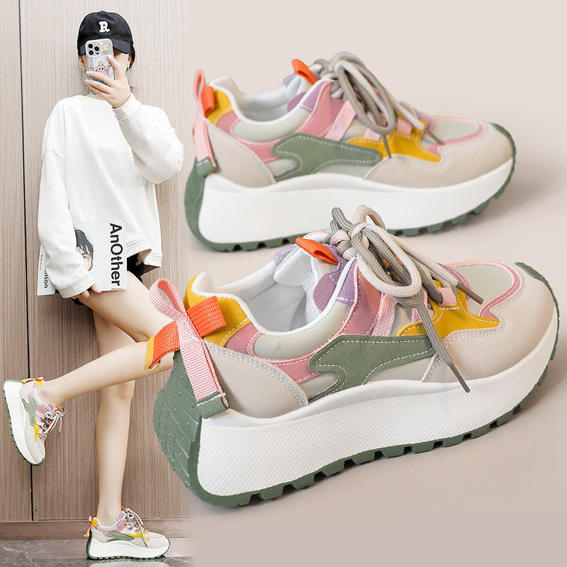 Damen Sneaker Sportlich Bequem Bunt - BerlinGlamour