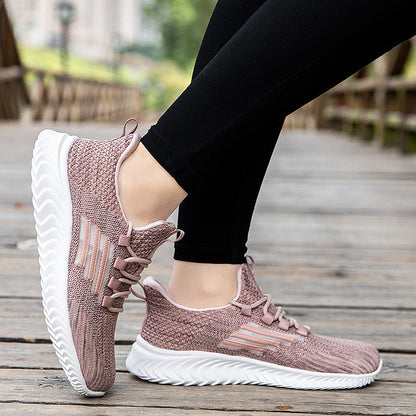 Damen Sneaker Ultraleicht Atmungsaktiv Sport Schuhe