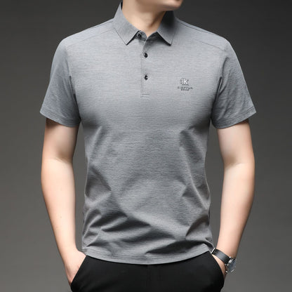 Herren Poloshirt atmungsaktiv Feinbaumwolle Modern