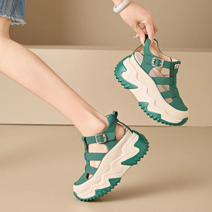 Damen Sandalen Sportlich Rutschfest Komfortabel Sommer