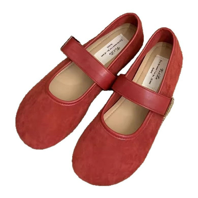 Damen Ballettschuhe Bequem Elegant Mit Riemen