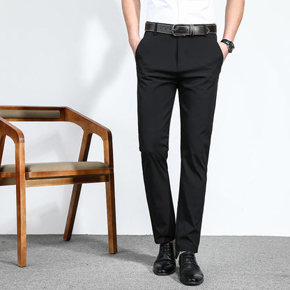 Herren Hose Slim Fit Dehnbar Business Elegant