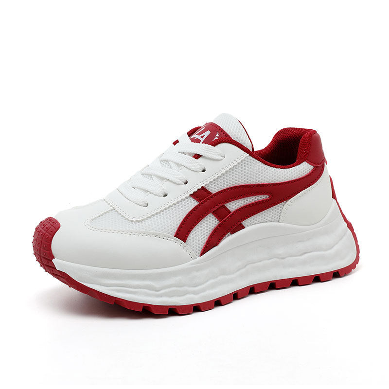 Damen Sneaker Atmungsaktiv Mesh Oberfläche Laufsohle - BerlinGlamour