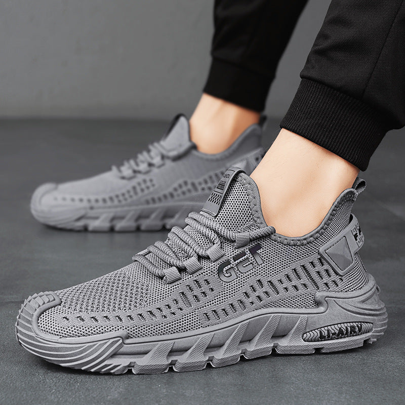 Damen Fitness Sneaker Atmungsaktiv Stoßdämpfend Sport