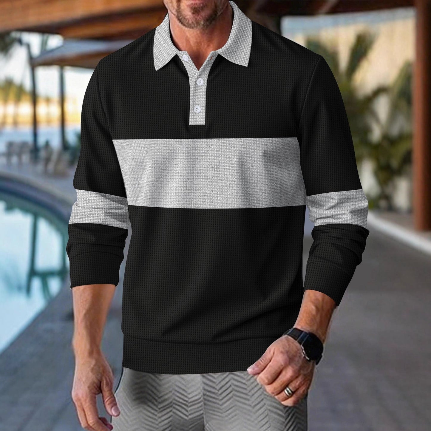 Herren Polohemd Modern Slim Fit Casual Berlin - BerlinGlamour