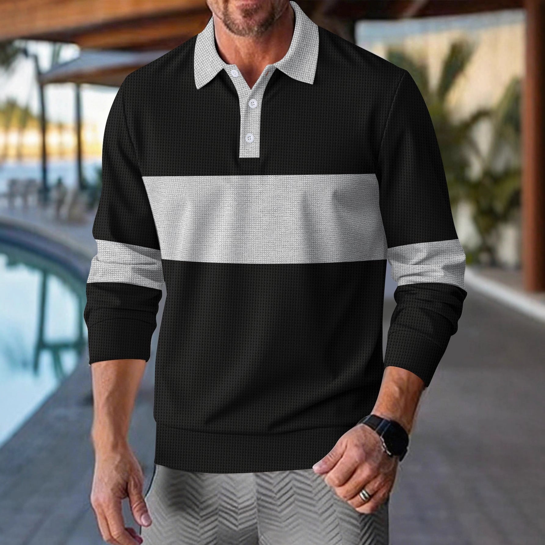 Herren Polohemd Modern Slim Fit Casual Berlin - BerlinGlamour