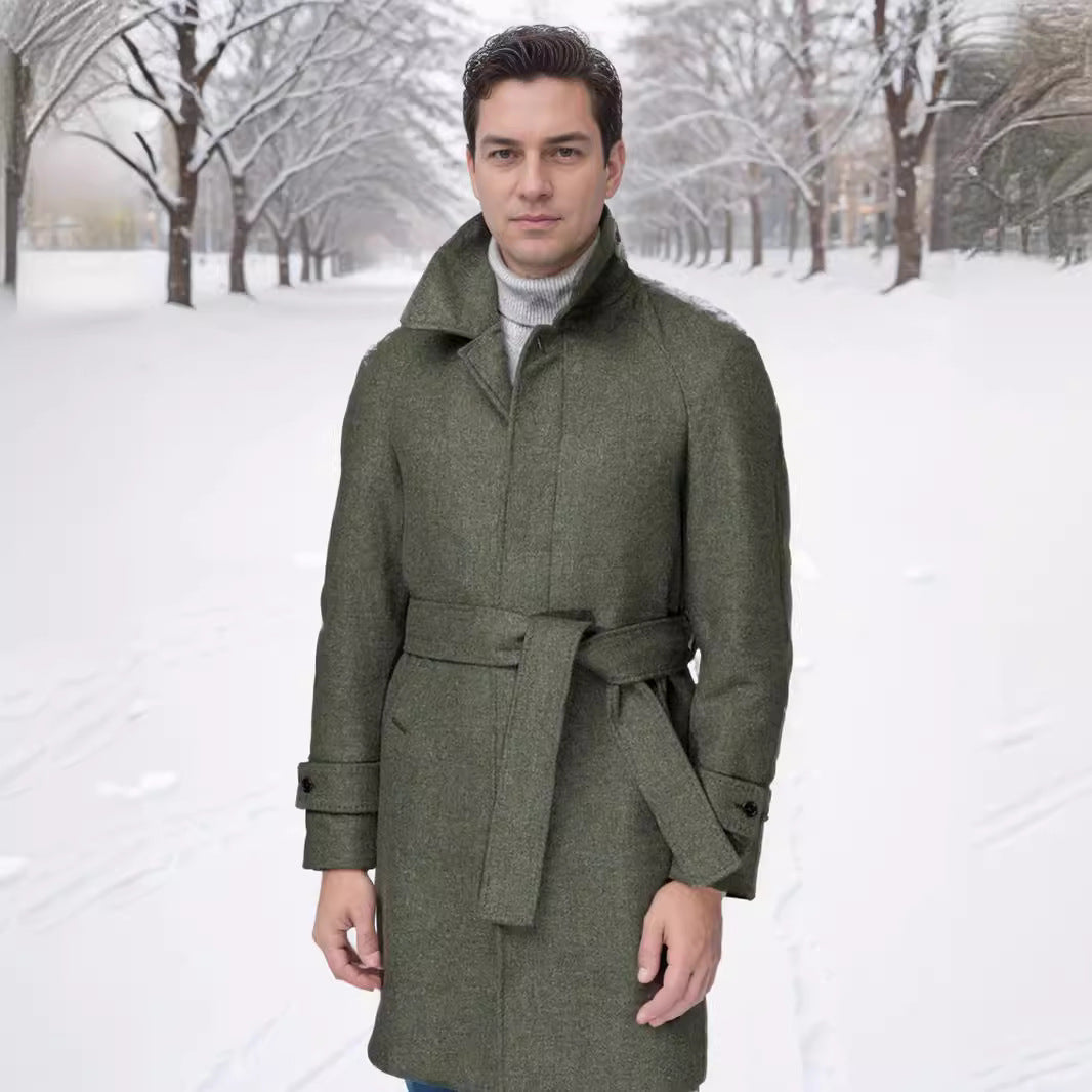 Eleganter und taillierter Trenchcoat aus hochwertiger Wolle BerlinGlamour für den modernen Online-Shop, mit einer Vielzahl von Stilen und Dessins, die den Kunden ein unvergessliches - BerlinGlamour