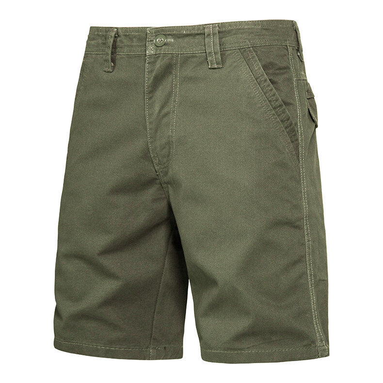 Herren Shorts Baumwolle Elegant Mit Taschen Sommer