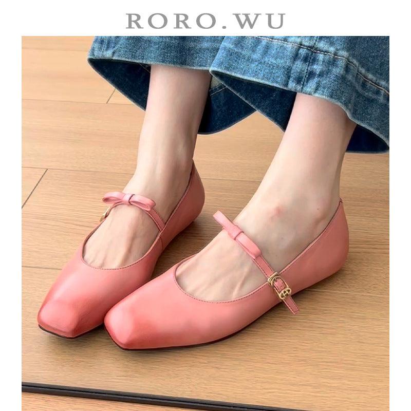 Damen Ballerinas Bequem Schnürsenkel Comfort Schuhe - BerlinGlamour