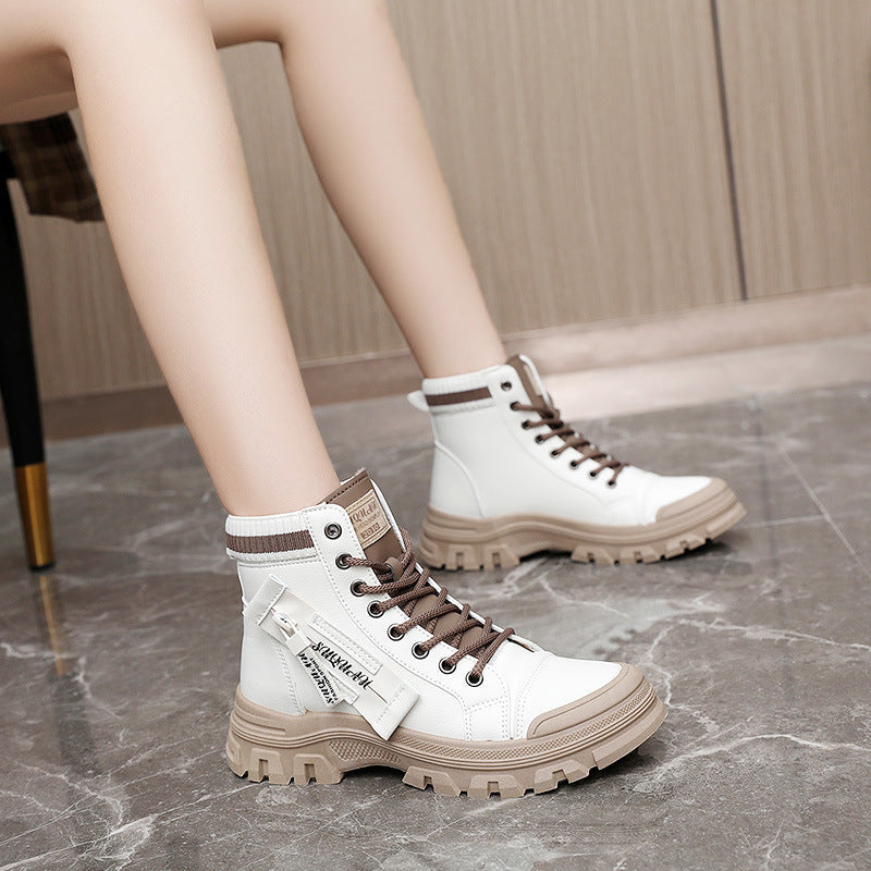 Damen Sneaker Hoch Hochschaft elastisch Robust