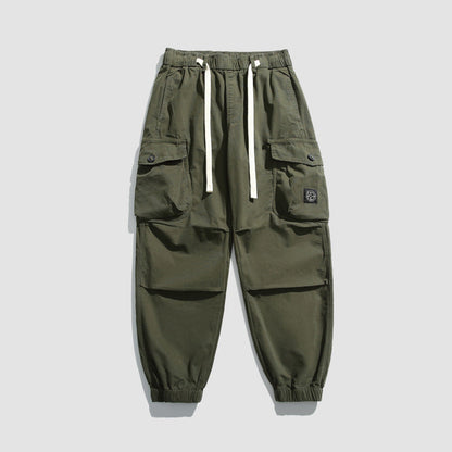 Praktische Herren Cargo-Hose elastisch Vieltaschen